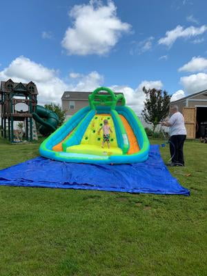 little tikes rocky mountain water slide