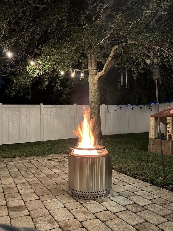 Solo Stove Bonfire 2.0: Portable Small Wood Fireplace Big Yard