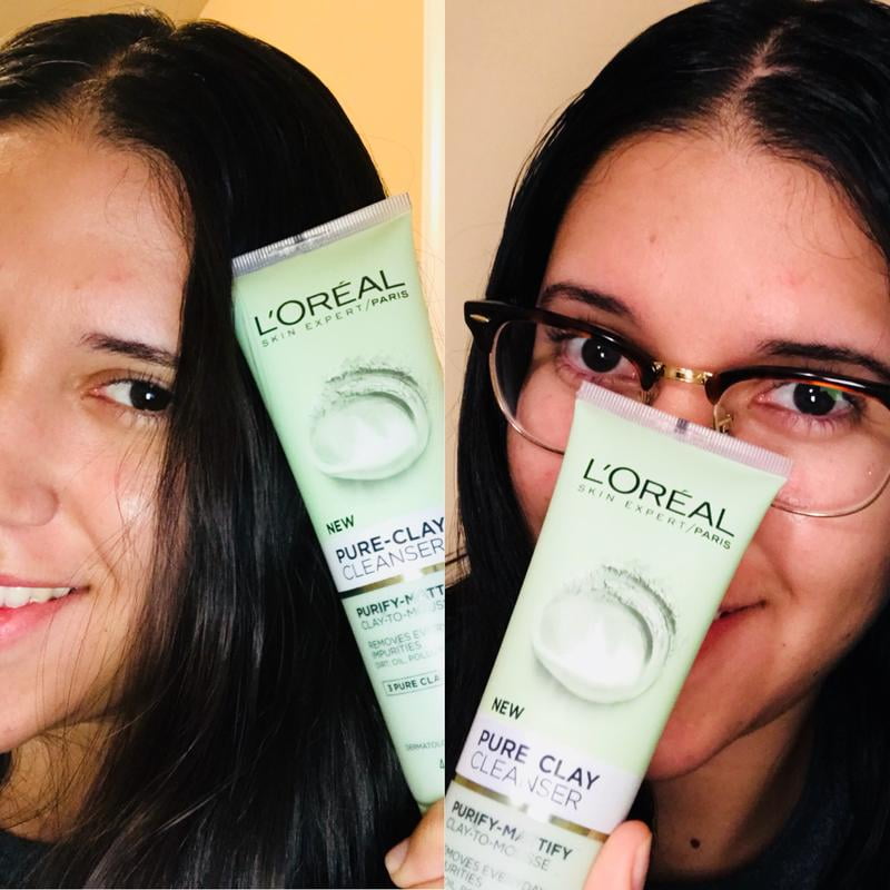pure clay cleanser exfoliate & refine
