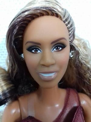 Laverne Cox Dresses as Her New Barbie Doll at 50th Birthday Bash