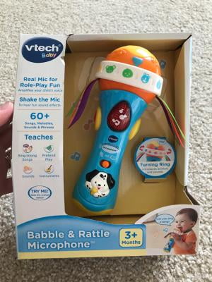 vtech baby babble and rattle microphone