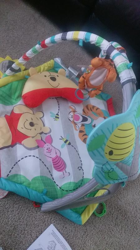 winnie the pooh happy as can bee activity gym