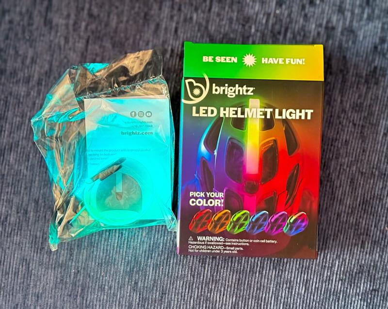 Brightz HelmetBrightz LED Bike Helmet Light, Flash & Constant