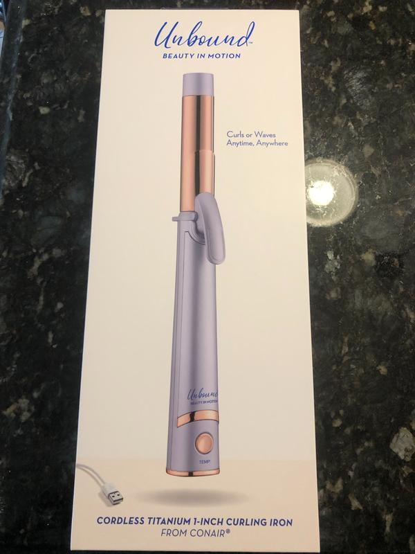 unbound curling iron walmart