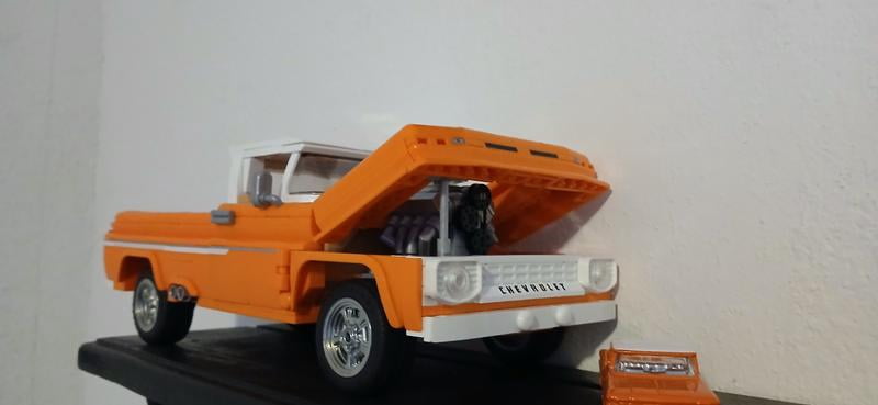 MATTEL BRICK SHOP, Toy, Hot Wheels Custom 62 Chevy Pickup, 858pc