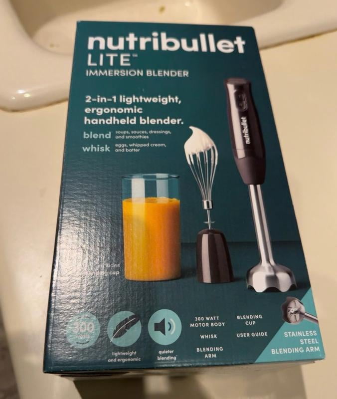 NutriBullet High Speed Compact Blade Immersion Blender Deluxe