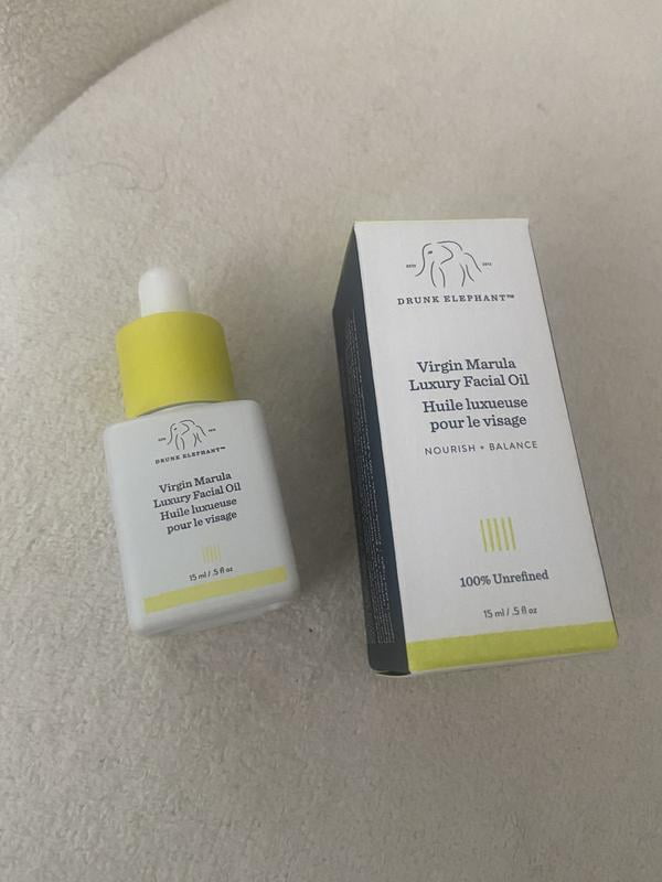 Drunk Elephant Virgin Marula Luxury Facial Oil, Nourishing Skin