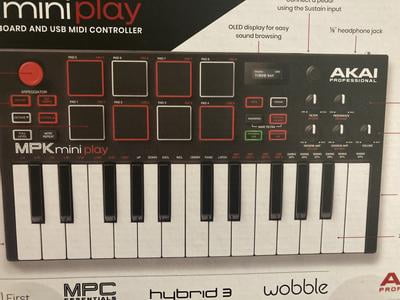 Akai Professional MPK Mini Play Studio Music - USB MIDI Keyboard