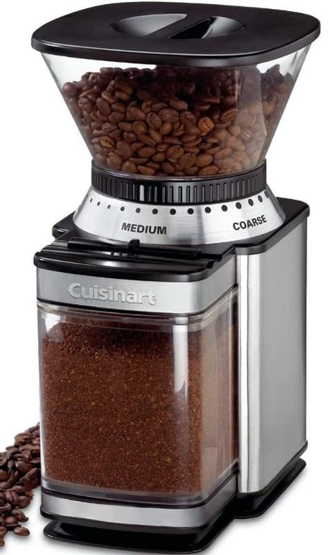 クイジナート コーヒー 電動式コーヒーグラインダー コーヒーミル 4〜18杯分 ブラック Cuisinart Supreme Grind Automatic Burr Mill 豆挽き オシャレ [海外直送] アメリカ コーヒー豆 Cuisinart Supreme Grind Burr Mill, 32 Cup Coffee Grinder