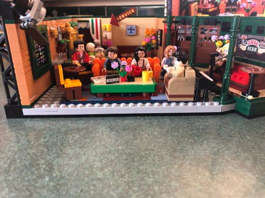 walmart friends lego central perk