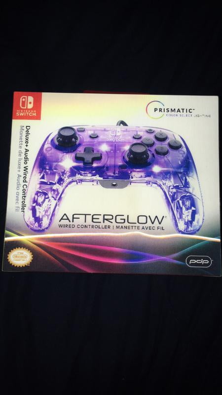 nintendo switch afterglow wired controller