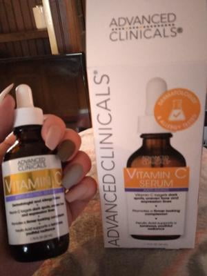 ADVANCED CLINICALS Vitamin C Face Serum 1.75 fl oz Anti-Aging