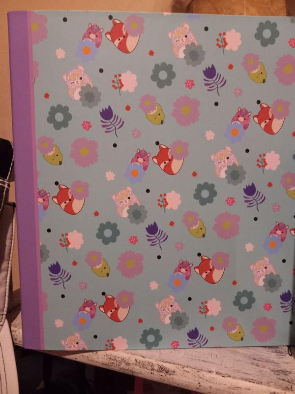 Squishmallows Multi Squishmallows 1.5 inch 3 Ring Binder, 1" Binder Ring  Size, Multi Color - Walmart.com