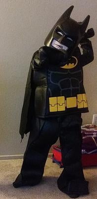 Boys Prestige LEGO Batman Costume