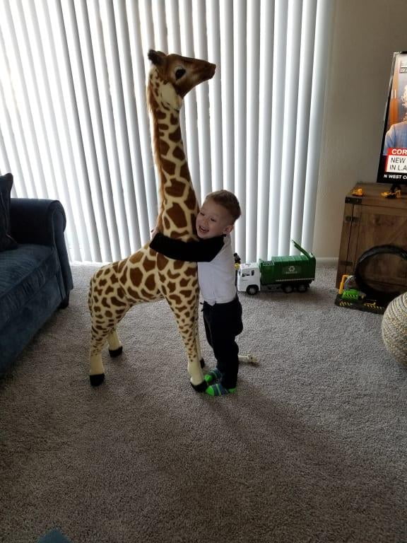 giant stuffed giraffe walmart