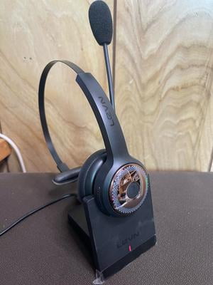 LEVN Wireless Headset LE-HS016 V3 User Manual: AI Noise Cancelling Bluetooth Headset With Charging Base