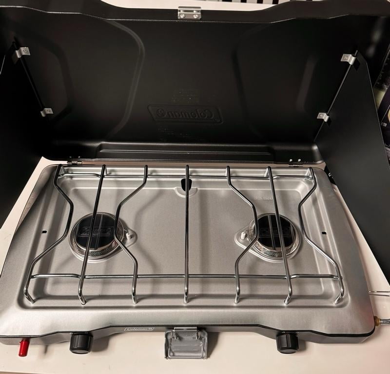 US輸入モデル　希少　Coleman TRITON+ Coleman Triton+ Outdoor Portable Gas Camping Stove, 2