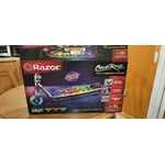Razor Color Rave Electric Scooter - Colorful Light-Up Deck, up to 7.5 ...