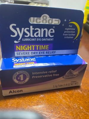 Customer reviews for Systane Nighttime Lubricant Eye Ointment for Dry Eye  Relief, 3.5g Tube for Adults | Walmart.com