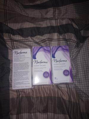 Norforms Feminine Deodorant Suppositories Tropical Splash 12 ea(Pack Of 3 Boxes