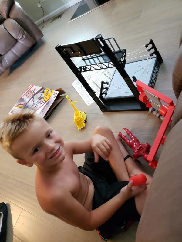 wwe wrekkin performance center playset