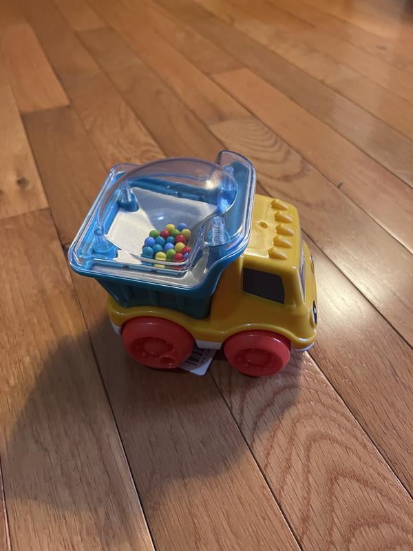 Fisher-Price Poppity Pop Dump Truck Push-Along Toy with Colorful - Main Image