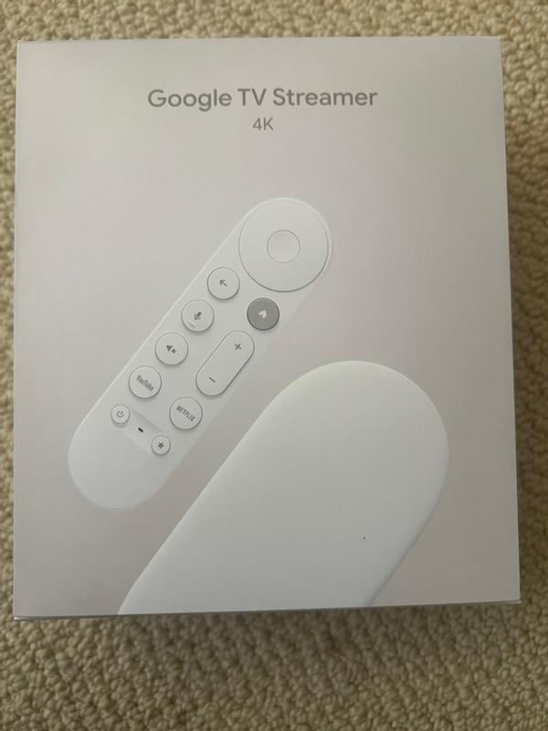 Google TV Streamer 4K & マグネット式カードホルダー Google TV Streamer 4K - Fast Streaming Entertainment on Your
