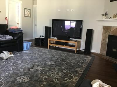 polk audio t50 home theater and music floor standing tower speaker