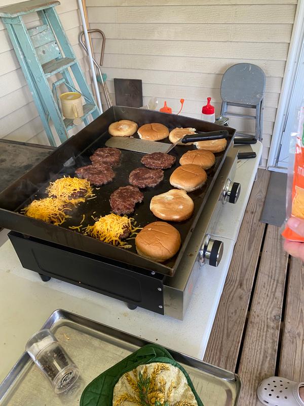 Blackstone On-The-Go 22in Table Top Griddle with Side Burner - Bassemiers