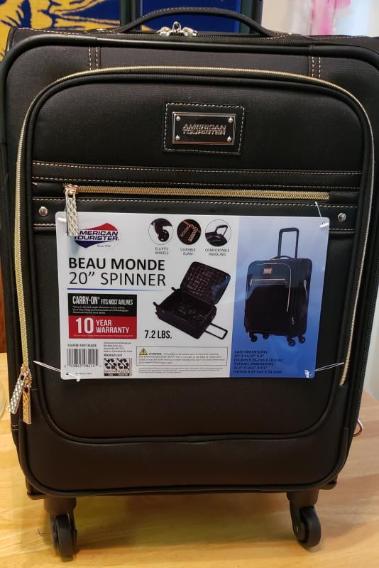 american tourister beau monde spinner 20
