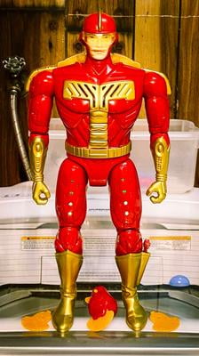 Funko Collectible Action Figure: Turbo Man with Lights and Funko Collectible Action Figure: Turbo Man with Lights and
