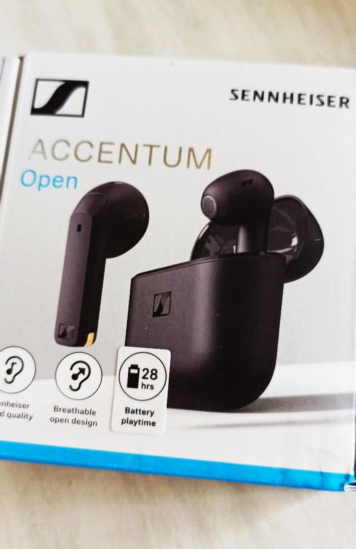 Sennheiser ACCENTUM Open Wireless Earbuds, Bluetooth 5.3, IPX4