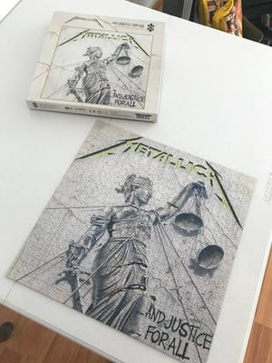 METALLICA /"AND JUSTICE FOR ALL/' 500 Piece Jigsaw Puzzle-Neuf