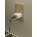 Apple 20W USB-C Power Adapter - iPhone Charger with Fast Charging Capability, Type C Wall Charger
