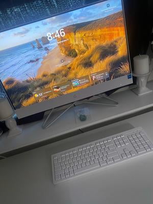 HP 24 All-in-One Desktop Computer, Intel Core i3, 4GB RAM, 256GB