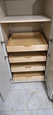Pull-Out Drawers For Cabinets – 14”W X 21”D Soft-Close Organizer With Heavy Duty Slides For Kitchen Pantry