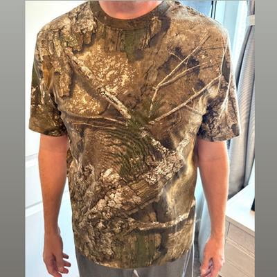 Maglia Camo Small Nuova Maglietta A Maniche Lunghe Mimetiche Realtree APX Scent Control - Taglia Small, Nuovo Con Etichetta Alpinestar Felpa