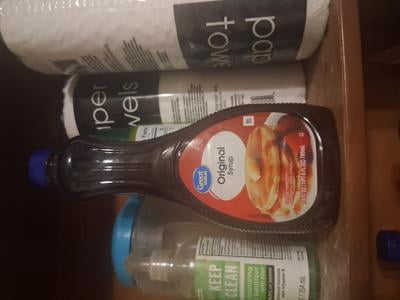 Great Value Syrup 24 oz for pancakes waffles breakfast baking
