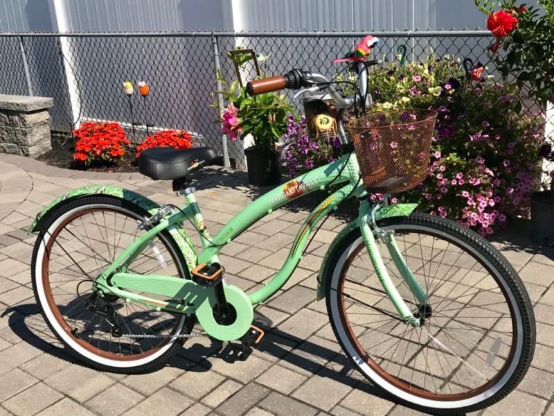 margaritaville coast is clear bicycle