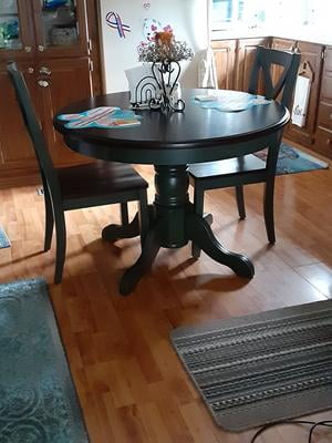 Better Homes And Gardens Cambridge Place Dining Table Multiple Finishes Walmart Com Walmart Com