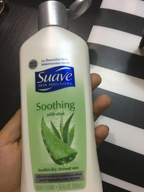 suave aloe lotion