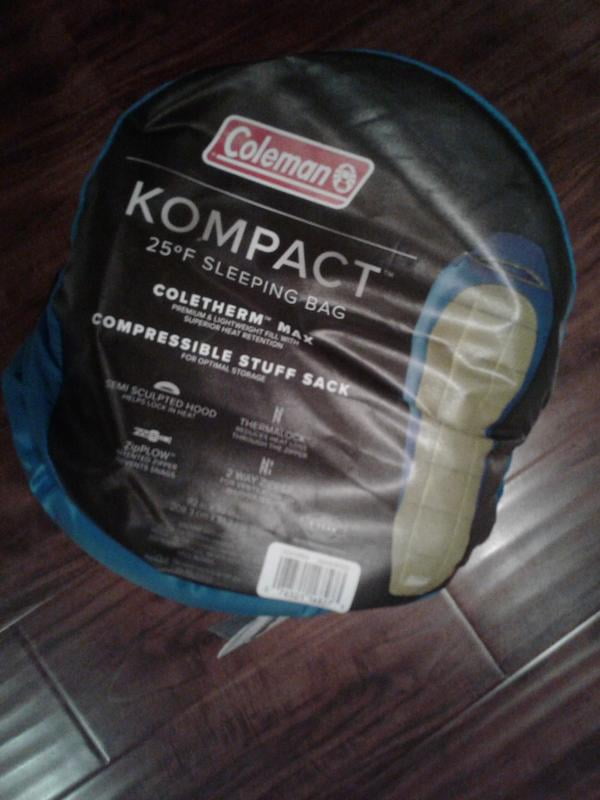 Customer reviews for Coleman Kompact 25 Degree F Mummy Sleeping