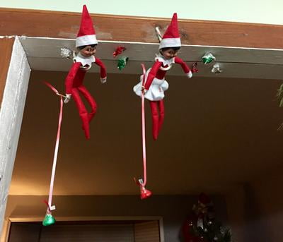 elf on the shelf african american girl