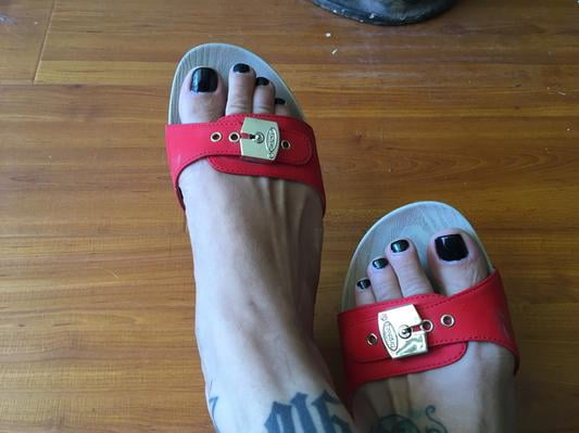 dr scholl's exercise sandals walmart