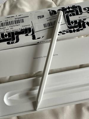 Apple Pencil Pro 2nd Gen, White, Refurbished, For iPads, Drawing