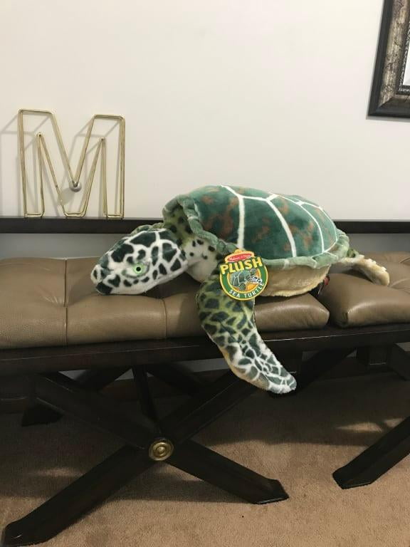 melissa and doug stuffed turtle