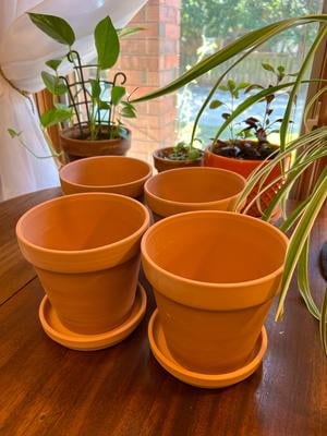 vensovo 3 Inch Terra Cotta Pots with Drainage, 20 Pack - Walmart.com