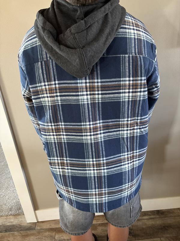 ジャケット・アウター 90s Eddie Bauer Plaid Hoodie 90s Eddie bauer plaid cotton anorak hoodie | su