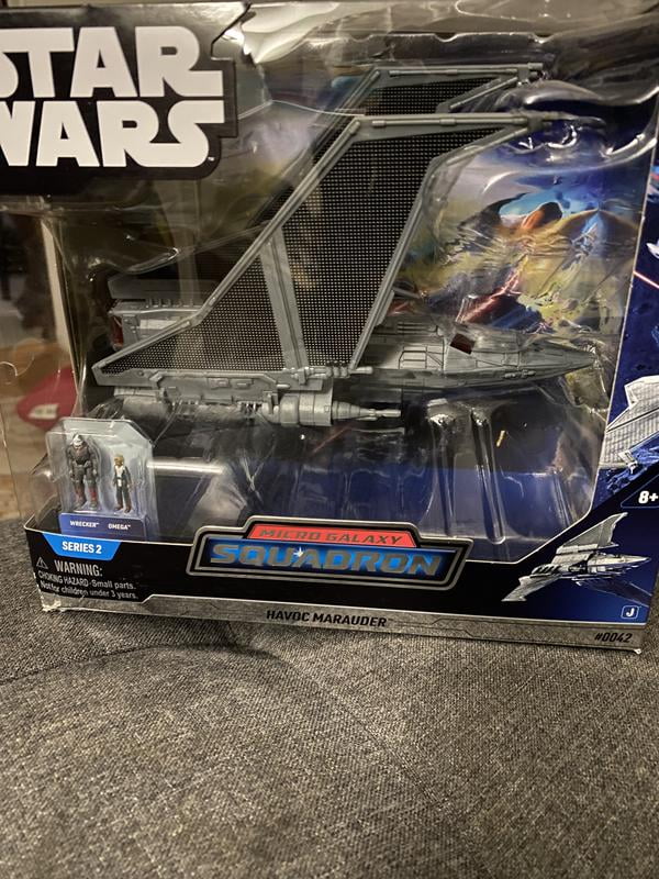 Star Wars Deluxe Havoc Marauder Spaceship Toy, 8