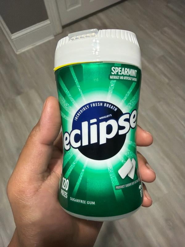 Eclipse, Chewing Gum, 60 Pieces, Spearmint Sugar Free - Walmart.com